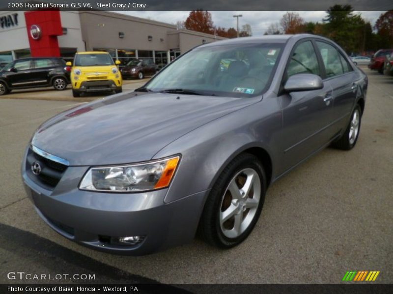 Steel Gray / Gray 2006 Hyundai Sonata GLS V6