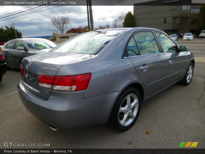 Steel Gray / Gray 2006 Hyundai Sonata GLS V6