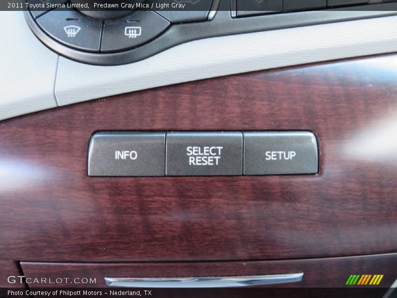 Predawn Gray Mica / Light Gray 2011 Toyota Sienna Limited