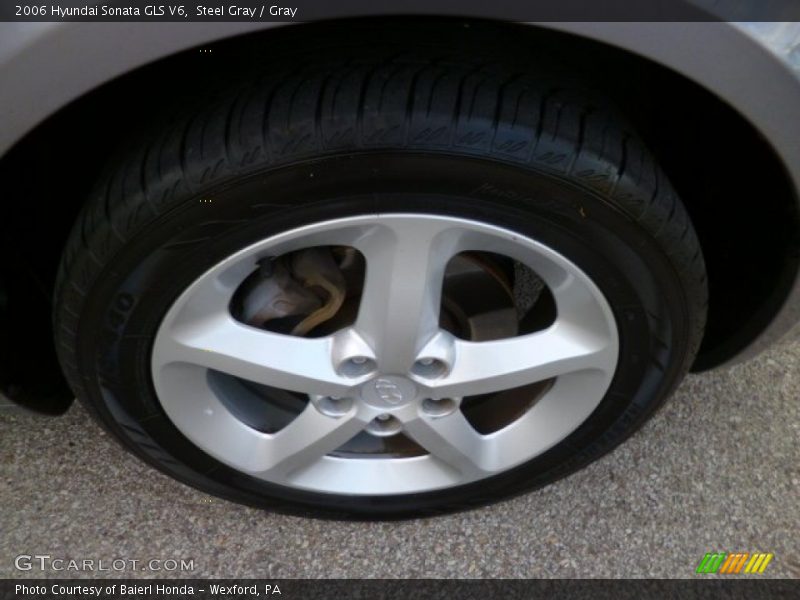 Steel Gray / Gray 2006 Hyundai Sonata GLS V6