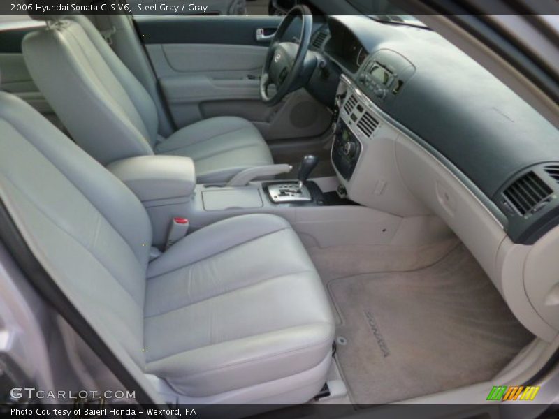 Steel Gray / Gray 2006 Hyundai Sonata GLS V6