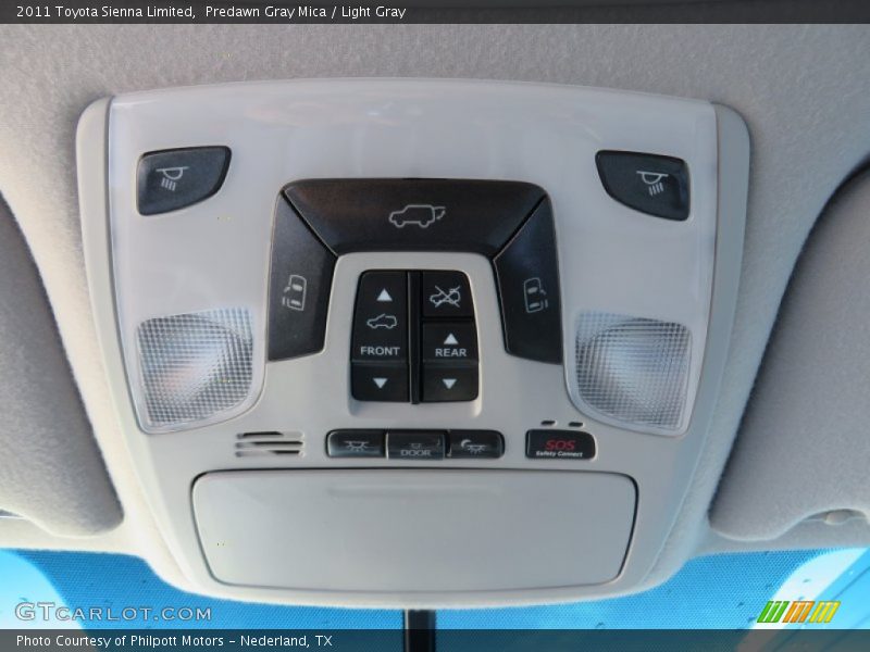 Predawn Gray Mica / Light Gray 2011 Toyota Sienna Limited