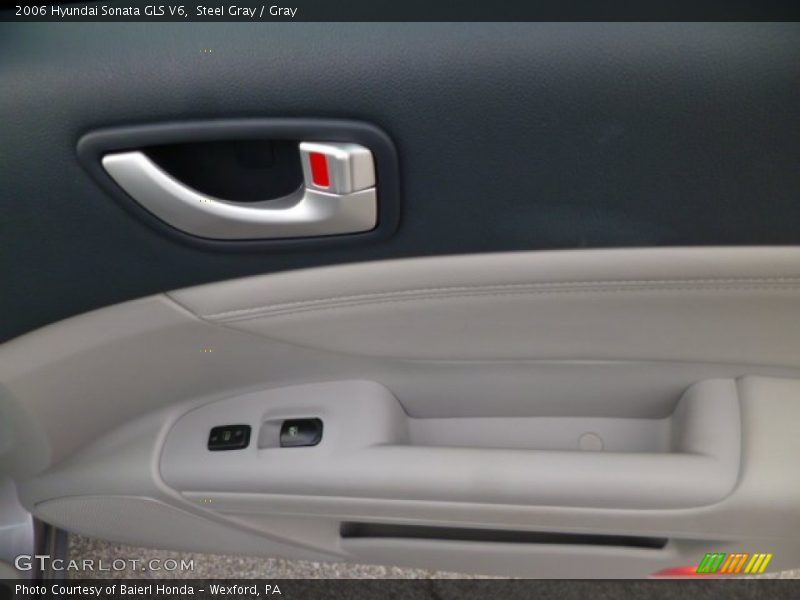 Steel Gray / Gray 2006 Hyundai Sonata GLS V6