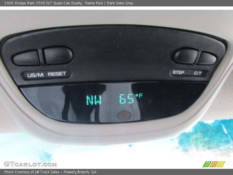 Flame Red / Dark Slate Gray 2005 Dodge Ram 3500 SLT Quad Cab Dually