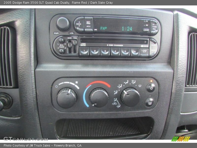 Flame Red / Dark Slate Gray 2005 Dodge Ram 3500 SLT Quad Cab Dually