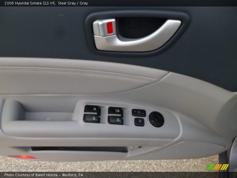 Steel Gray / Gray 2006 Hyundai Sonata GLS V6