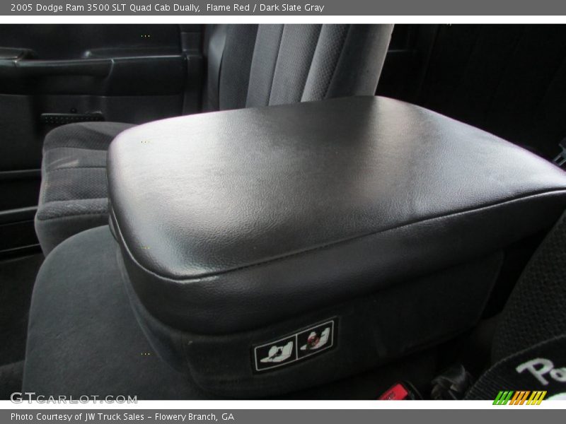 Flame Red / Dark Slate Gray 2005 Dodge Ram 3500 SLT Quad Cab Dually