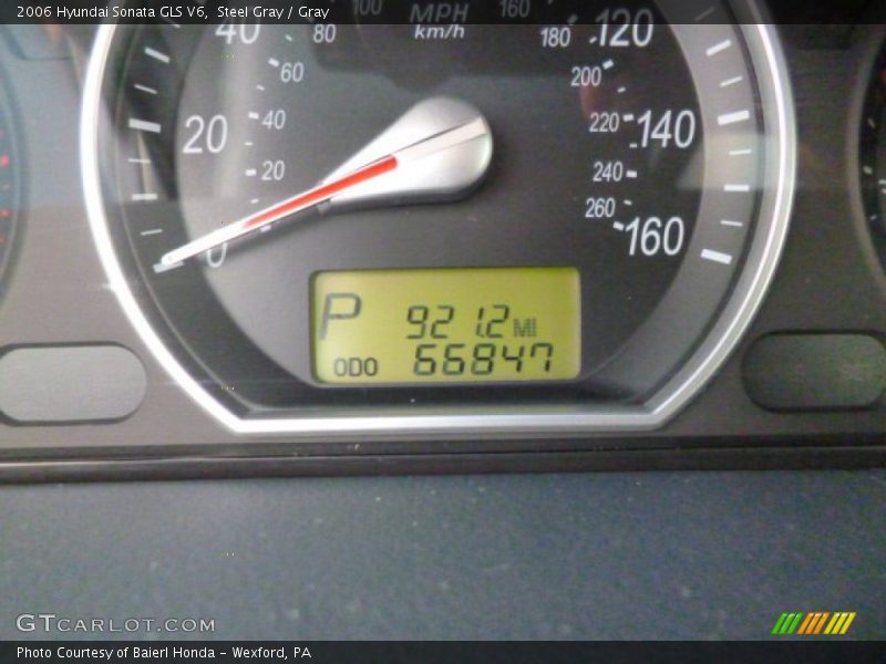 Steel Gray / Gray 2006 Hyundai Sonata GLS V6
