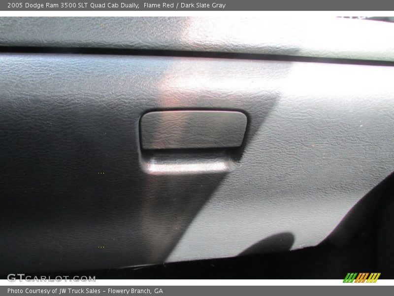 Flame Red / Dark Slate Gray 2005 Dodge Ram 3500 SLT Quad Cab Dually