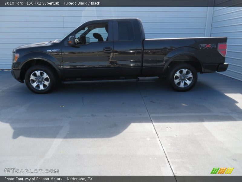 Tuxedo Black / Black 2010 Ford F150 FX2 SuperCab