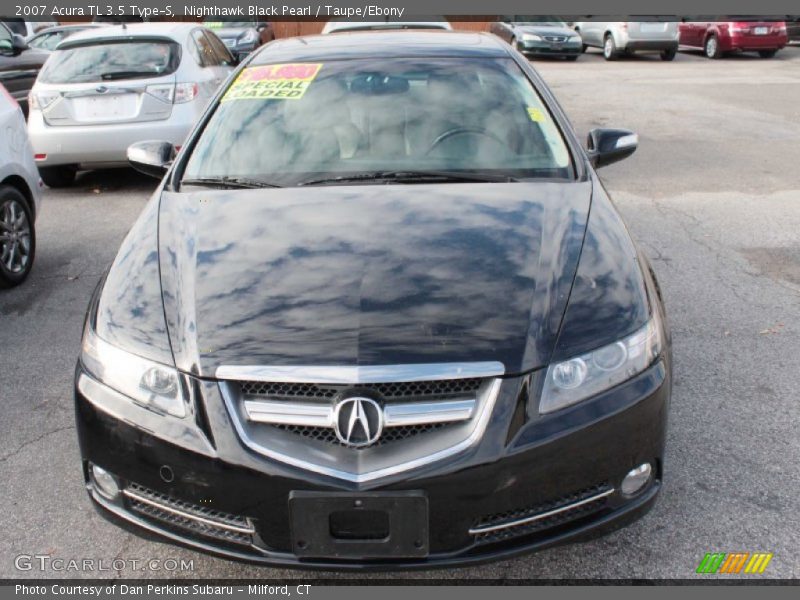 Nighthawk Black Pearl / Taupe/Ebony 2007 Acura TL 3.5 Type-S