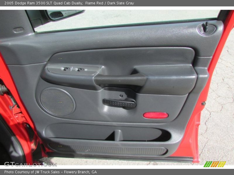Flame Red / Dark Slate Gray 2005 Dodge Ram 3500 SLT Quad Cab Dually