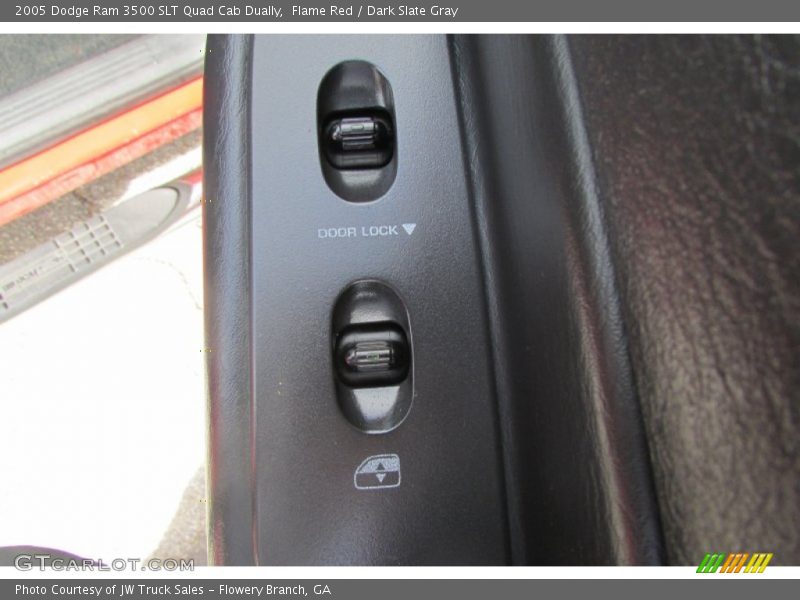 Flame Red / Dark Slate Gray 2005 Dodge Ram 3500 SLT Quad Cab Dually