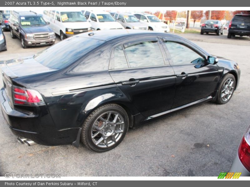 Nighthawk Black Pearl / Taupe/Ebony 2007 Acura TL 3.5 Type-S