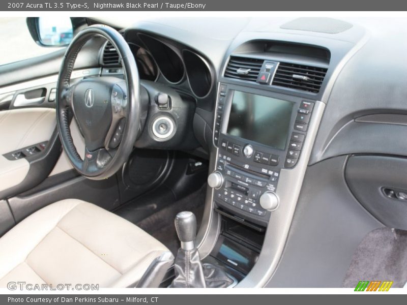 Nighthawk Black Pearl / Taupe/Ebony 2007 Acura TL 3.5 Type-S