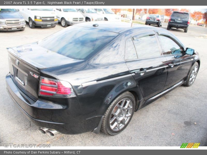 Nighthawk Black Pearl / Taupe/Ebony 2007 Acura TL 3.5 Type-S