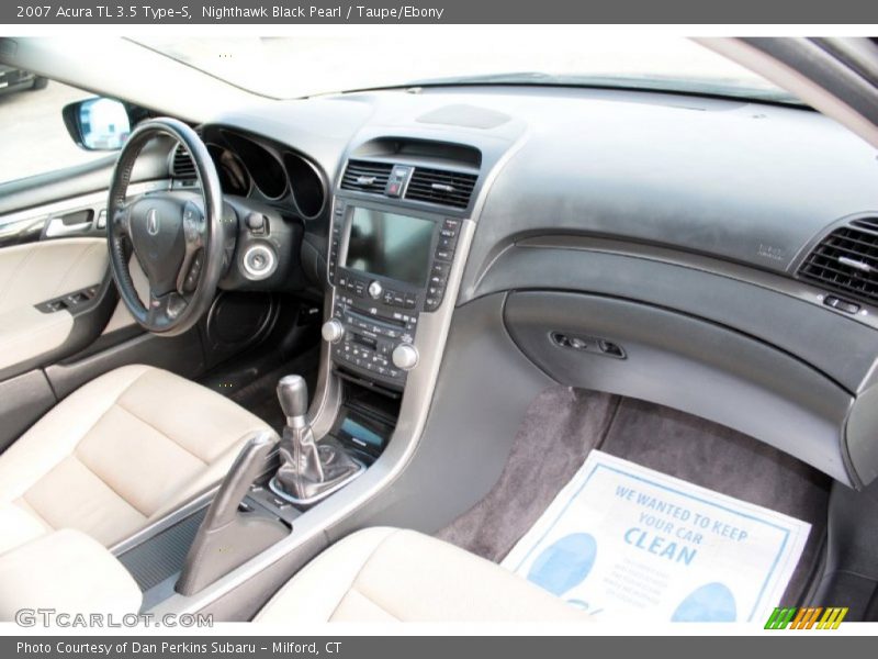 Nighthawk Black Pearl / Taupe/Ebony 2007 Acura TL 3.5 Type-S