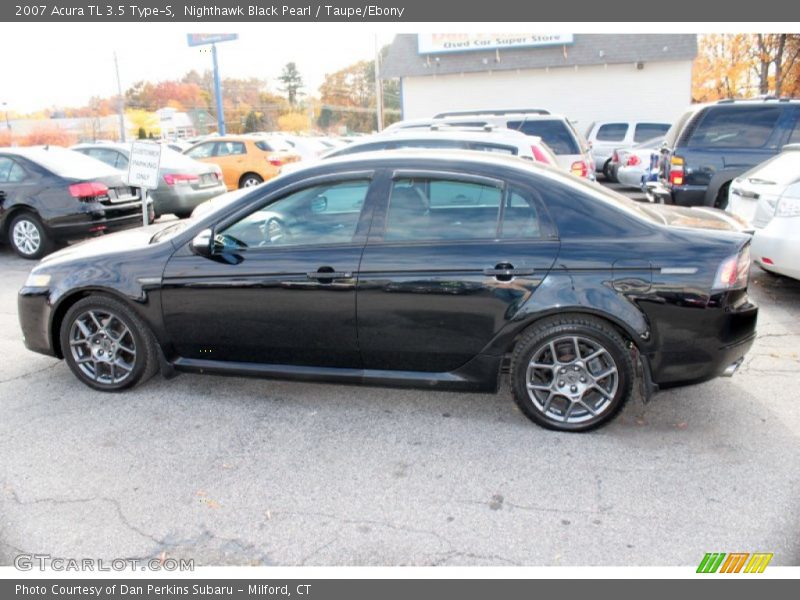 Nighthawk Black Pearl / Taupe/Ebony 2007 Acura TL 3.5 Type-S
