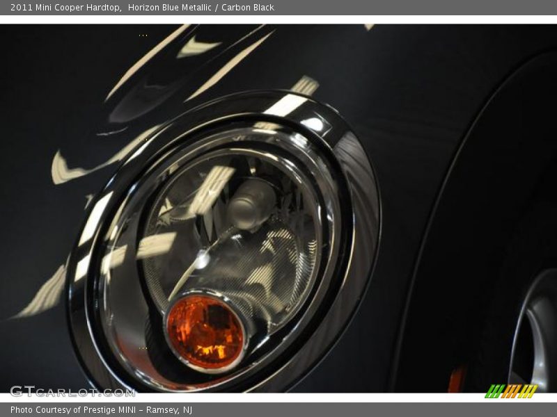 Horizon Blue Metallic / Carbon Black 2011 Mini Cooper Hardtop