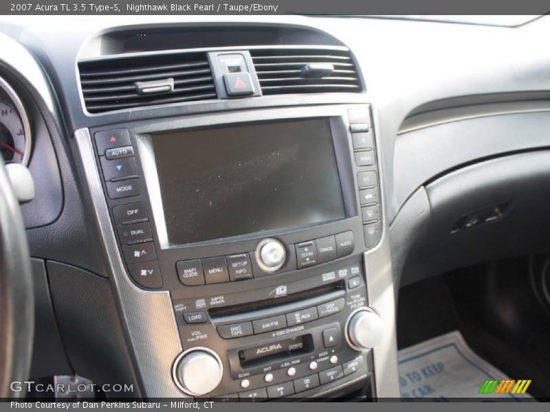 Nighthawk Black Pearl / Taupe/Ebony 2007 Acura TL 3.5 Type-S