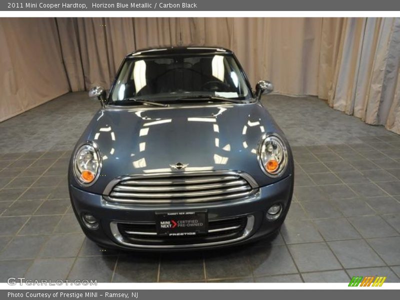 Horizon Blue Metallic / Carbon Black 2011 Mini Cooper Hardtop