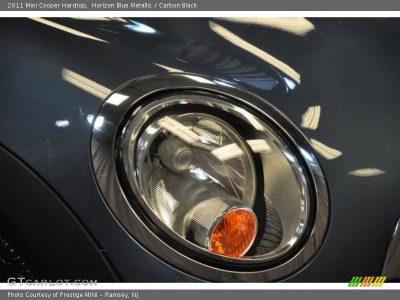 Horizon Blue Metallic / Carbon Black 2011 Mini Cooper Hardtop