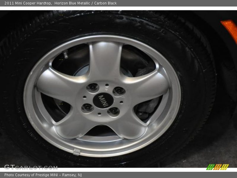 Horizon Blue Metallic / Carbon Black 2011 Mini Cooper Hardtop