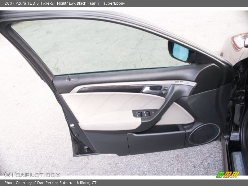 Nighthawk Black Pearl / Taupe/Ebony 2007 Acura TL 3.5 Type-S