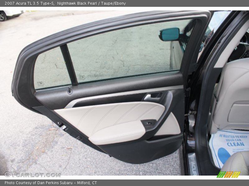 Nighthawk Black Pearl / Taupe/Ebony 2007 Acura TL 3.5 Type-S