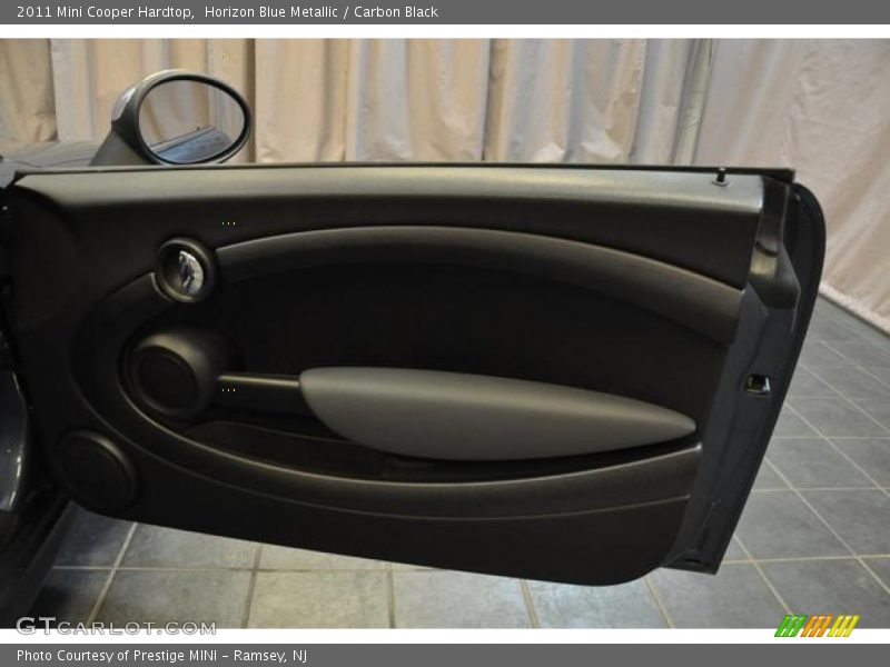 Horizon Blue Metallic / Carbon Black 2011 Mini Cooper Hardtop