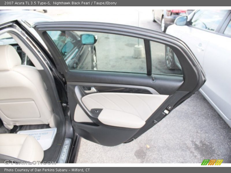 Nighthawk Black Pearl / Taupe/Ebony 2007 Acura TL 3.5 Type-S