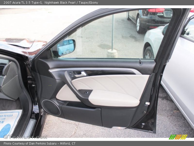Nighthawk Black Pearl / Taupe/Ebony 2007 Acura TL 3.5 Type-S
