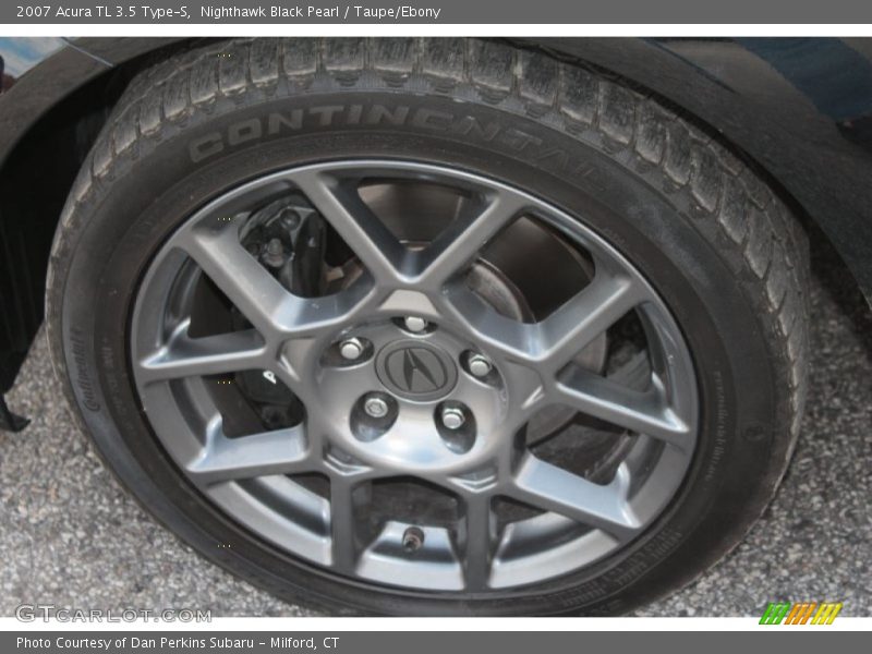 Nighthawk Black Pearl / Taupe/Ebony 2007 Acura TL 3.5 Type-S