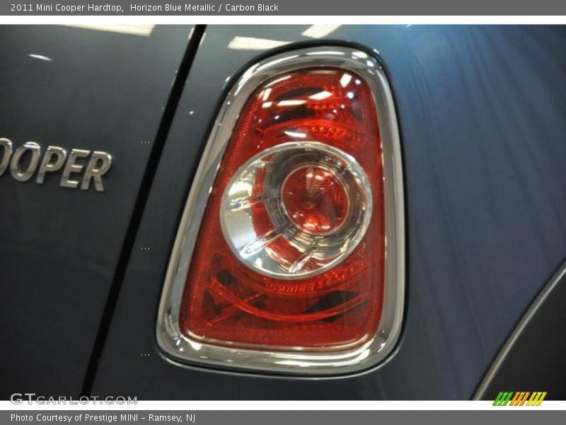 Horizon Blue Metallic / Carbon Black 2011 Mini Cooper Hardtop