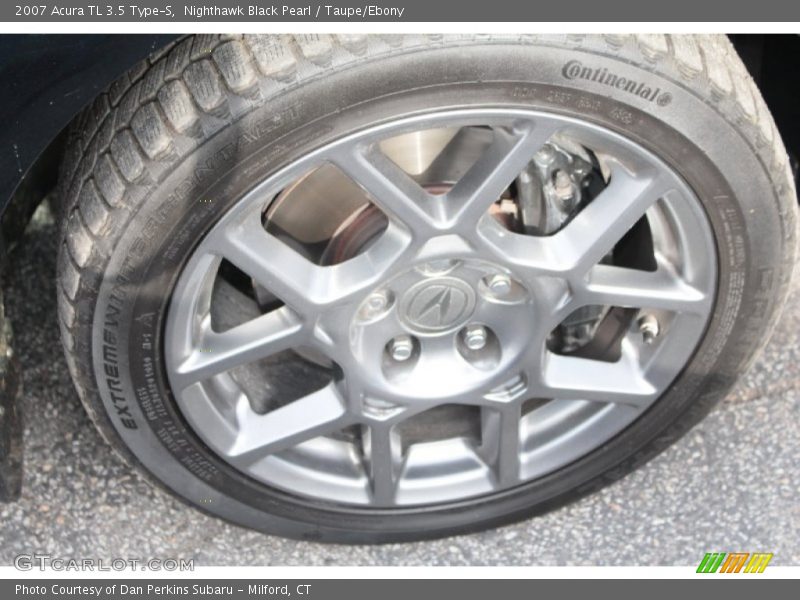 Nighthawk Black Pearl / Taupe/Ebony 2007 Acura TL 3.5 Type-S