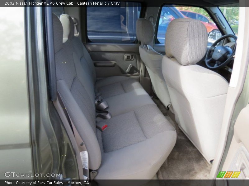 Canteen Metallic / Gray 2003 Nissan Frontier XE V6 Crew Cab