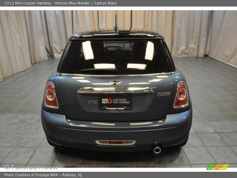 Horizon Blue Metallic / Carbon Black 2011 Mini Cooper Hardtop