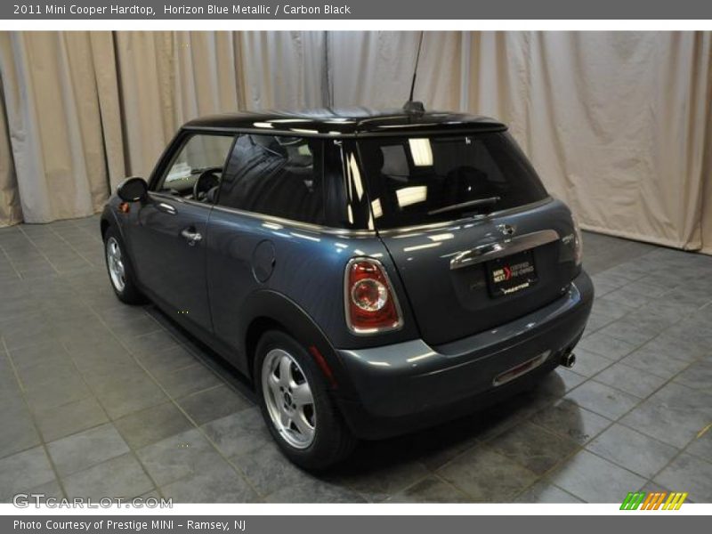 Horizon Blue Metallic / Carbon Black 2011 Mini Cooper Hardtop