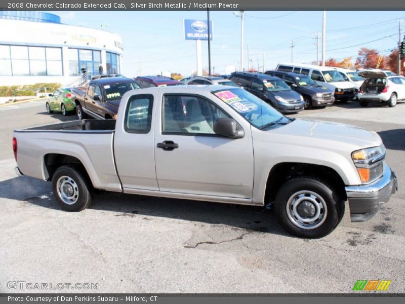 Silver Birch Metallic / Medium Pewter 2008 Chevrolet Colorado Extended Cab