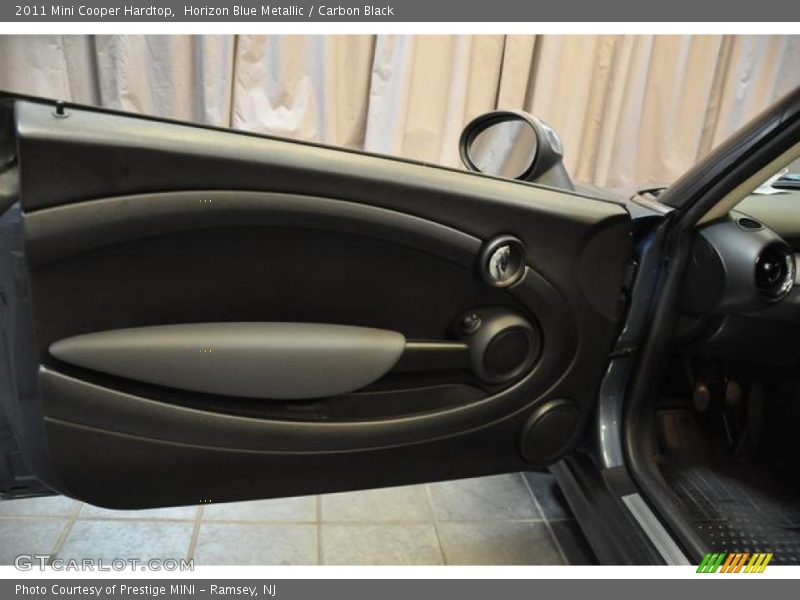 Horizon Blue Metallic / Carbon Black 2011 Mini Cooper Hardtop