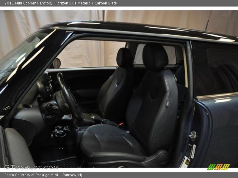 Horizon Blue Metallic / Carbon Black 2011 Mini Cooper Hardtop