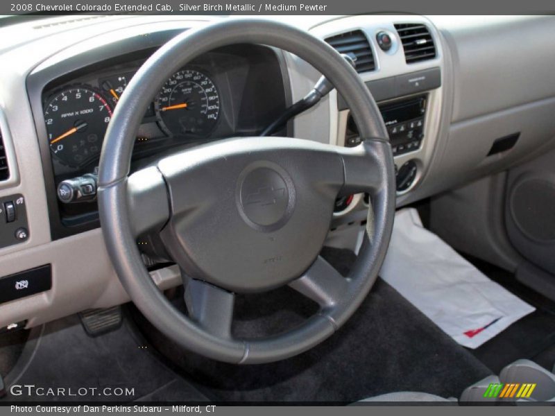 Silver Birch Metallic / Medium Pewter 2008 Chevrolet Colorado Extended Cab