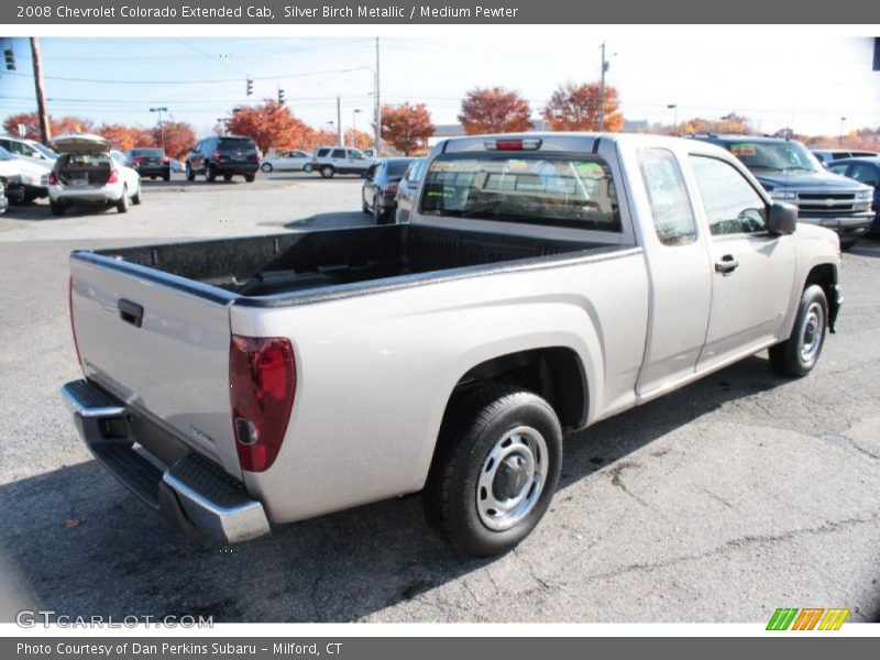 Silver Birch Metallic / Medium Pewter 2008 Chevrolet Colorado Extended Cab