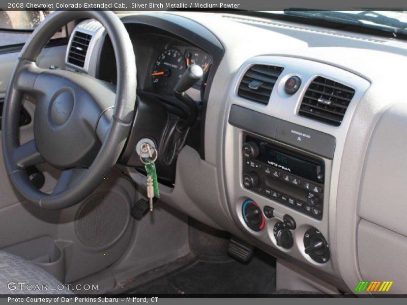 Silver Birch Metallic / Medium Pewter 2008 Chevrolet Colorado Extended Cab