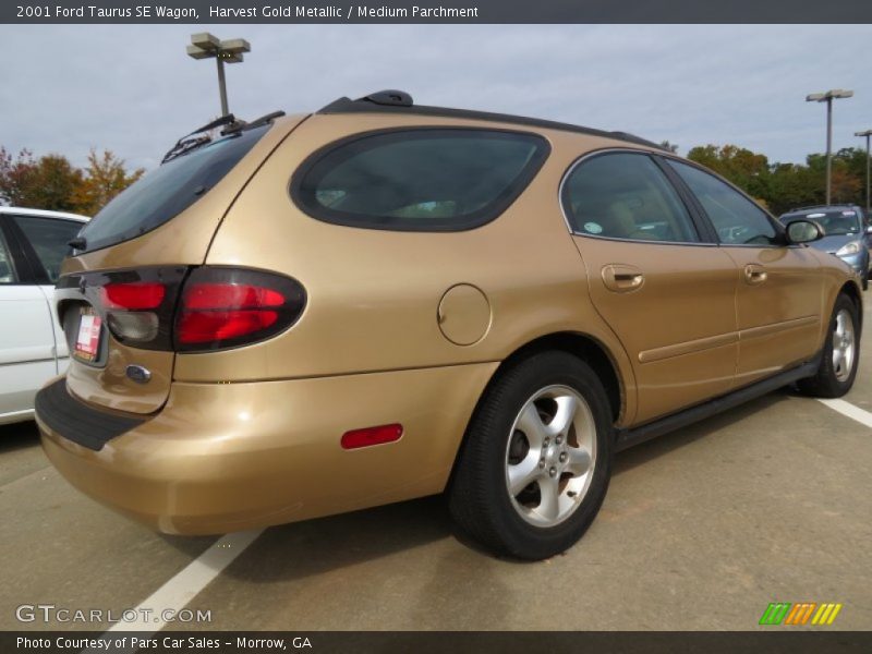  2001 Taurus SE Wagon Harvest Gold Metallic