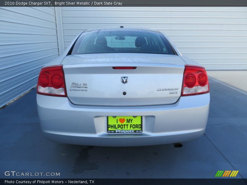 Bright Silver Metallic / Dark Slate Gray 2010 Dodge Charger SXT