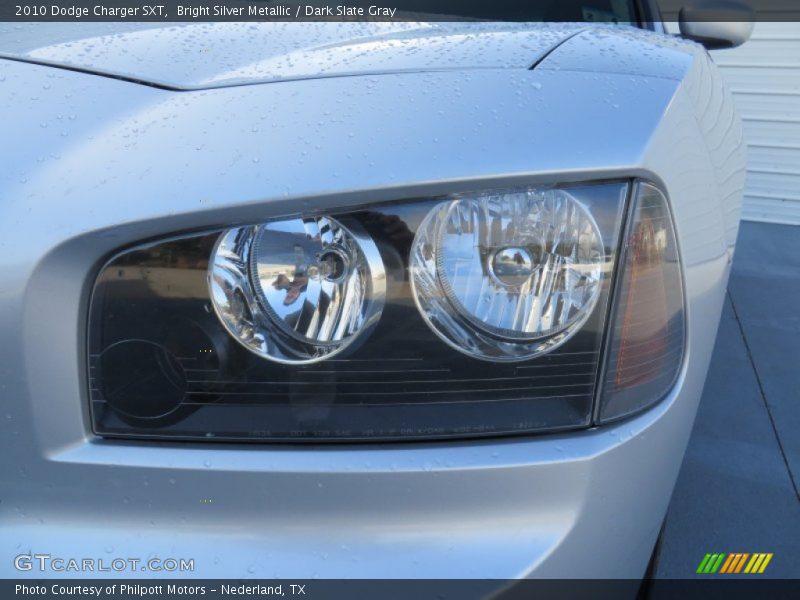 Bright Silver Metallic / Dark Slate Gray 2010 Dodge Charger SXT