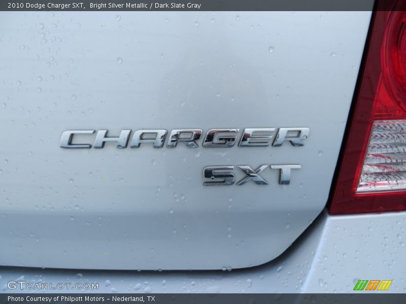 Bright Silver Metallic / Dark Slate Gray 2010 Dodge Charger SXT