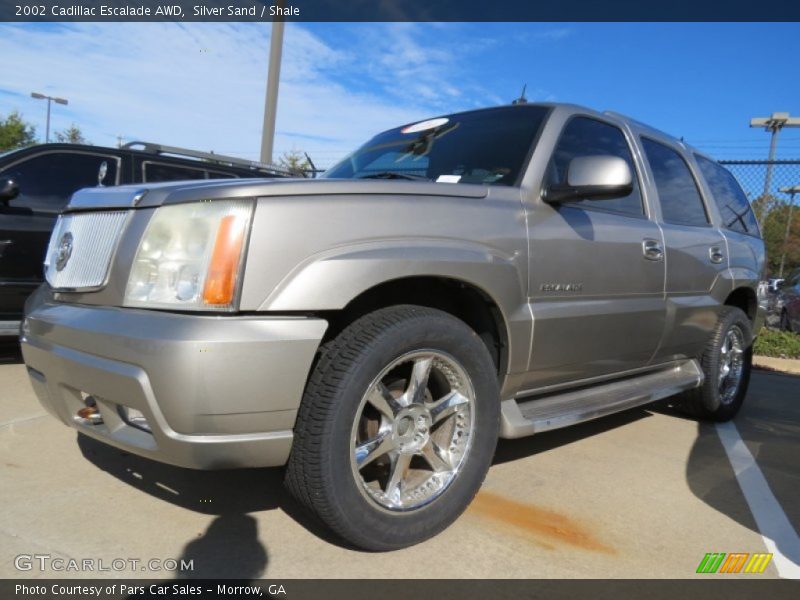 Silver Sand / Shale 2002 Cadillac Escalade AWD