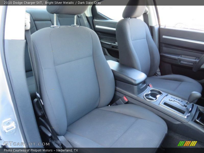 Bright Silver Metallic / Dark Slate Gray 2010 Dodge Charger SXT